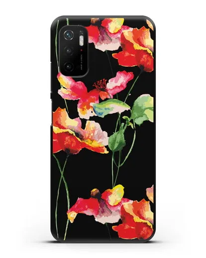 Чехол Маки силиконовый для Xiaomi Poco M3 Pro