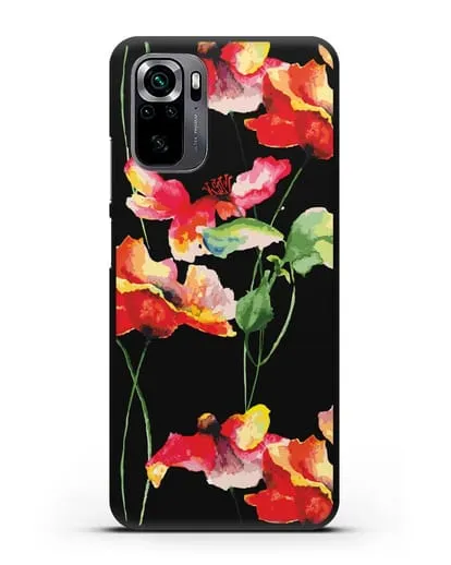 Чехол Маки силиконовый для Xiaomi Poco M5s