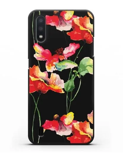 Чехол Маки силиконовый для Samsung Galaxy A01 [SM-A015F]