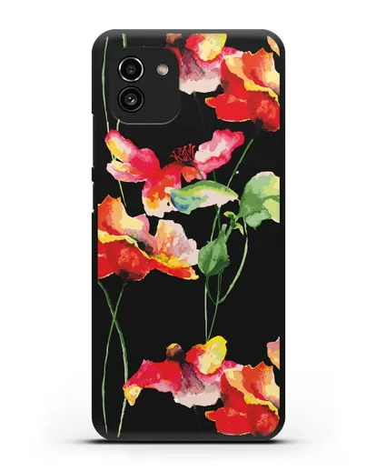 Чехол Маки силиконовый для Samsung Galaxy A03 [SM-A035]