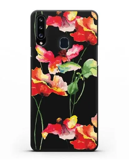 Чехол Маки силиконовый для Samsung Galaxy A20s [SM-A207FN]