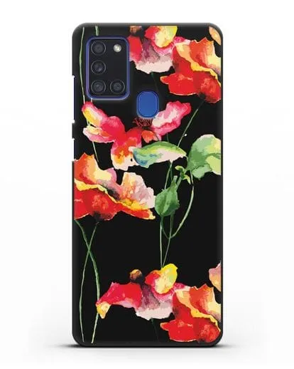 Чехол Маки силиконовый для Samsung Galaxy A21s [SM-A217F]