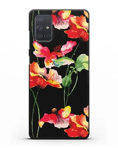 Чехол Маки силиконовый для Samsung Galaxy A71 [SM-A715F]