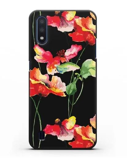 Чехол Маки силиконовый для Samsung Galaxy M01 [SM-M015F]