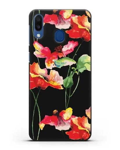 Чехол Маки силиконовый для Samsung Galaxy M20 [SM-M205F]