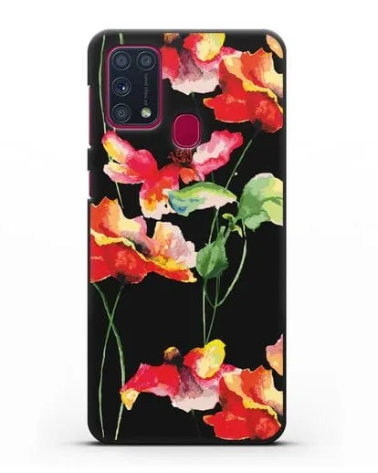 Чехол Маки силиконовый для Samsung Galaxy M31 [SM-M315F]