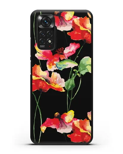 Чехол Маки силиконовый для Xiaomi Redmi Note 11S