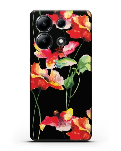 Чехол Маки силиконовый для Xiaomi Redmi Note 13 4G