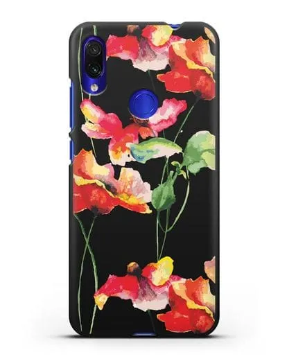 Чехол Маки силиконовый для Xiaomi Redmi Note 7