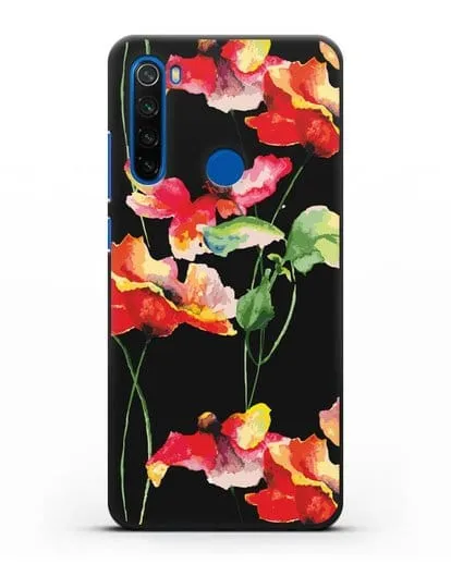 Чехол Маки силиконовый для Xiaomi Redmi Note 8