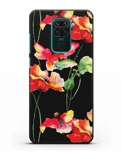 Чехол Маки силиконовый для Xiaomi Redmi Note 9