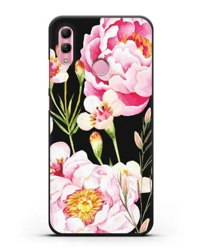 Чехол Пион Сара Бернар силиконовый для Honor 10 Lite