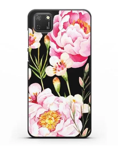 Чехол Пион Сара Бернар силиконовый для Honor 9S