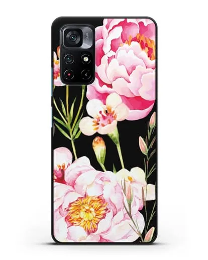 Чехол Пион Сара Бернар силиконовый для Xiaomi Poco M4 Pro 5G