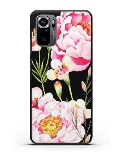 Чехол Пион Сара Бернар силиконовый для Xiaomi Poco M5s