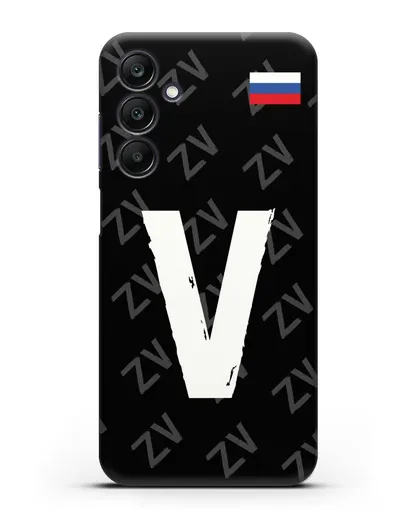 Чехол с буквой V силиконовый для Samsung Galaxy A25 [SM-A256]