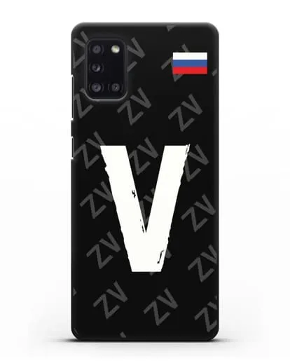 Чехол с буквой V силиконовый для Samsung Galaxy A31 [SM-A315F]