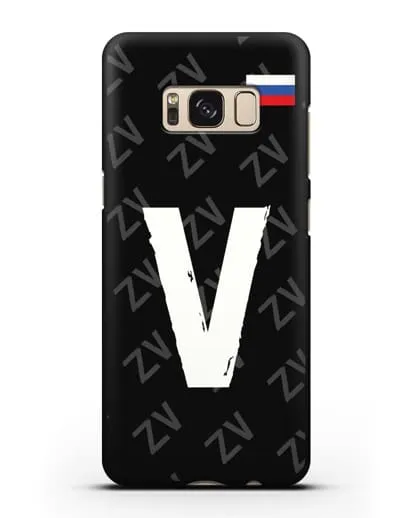 Чехол с буквой V силиконовый для Samsung Galaxy S8 [SM-950F]