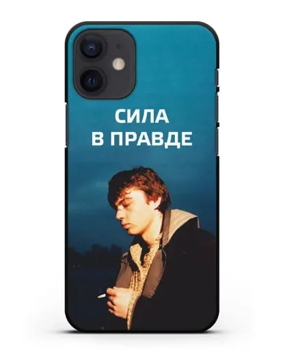 Чехол с Бодровым и надписью «Сила в правде» силиконовый для iPhone 12 mini