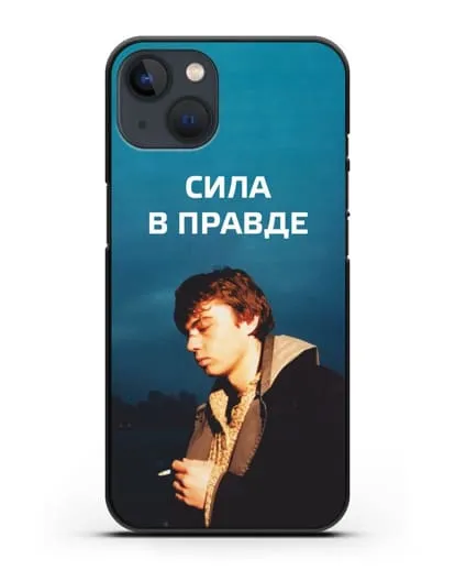 Чехол с Бодровым и надписью «Сила в правде» силиконовый для iPhone 13 Mini