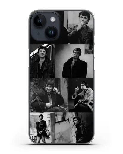 Чехол коллаж с Бодровым силиконовый для iPhone 14