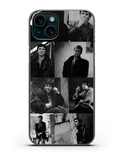 Чехол коллаж с Бодровым силиконовый для iPhone 15 Plus