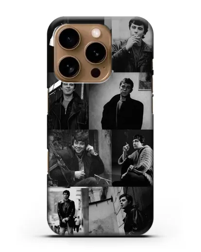 Чехол коллаж с Бодровым силиконовый для iPhone 16 Pro