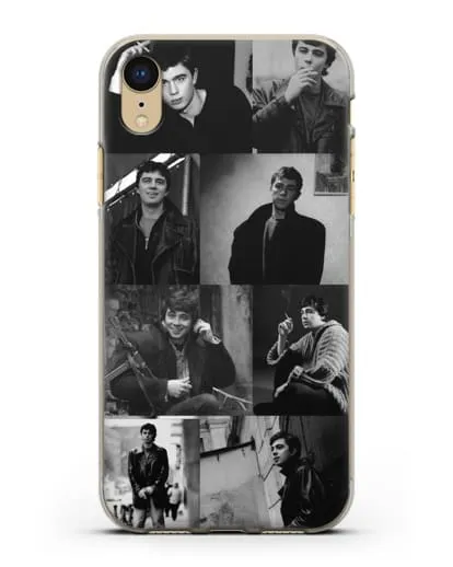 Чехол коллаж с Бодровым силиконовый для iPhone XR