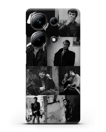 Чехол коллаж с Бодровым силиконовый для Xiaomi Poco M6 Pro