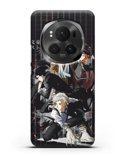 Чехол аниме Великий из бродячих псов картинка с персонажами детективного агентства силиконовый для Honor Magic 6 Pro