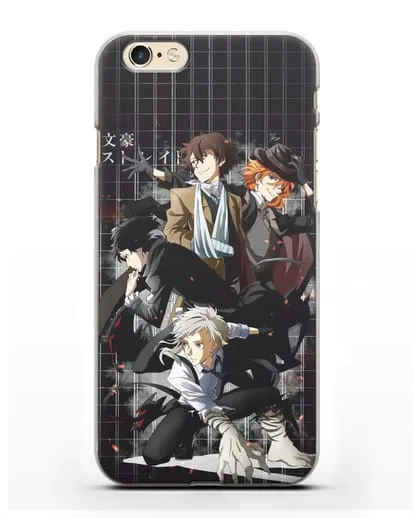 Чехол аниме Великий из бродячих псов картинка с персонажами детективного агентства силиконовый для iPhone 6s