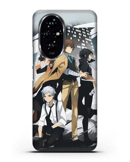 Чехол аниме Великий из бродячих псов изображение с персонажами детективного агентства силиконовый для Honor 200