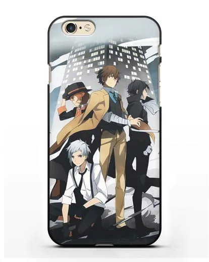 Чехол аниме Великий из бродячих псов изображение с персонажами детективного агентства силиконовый для iPhone 6s