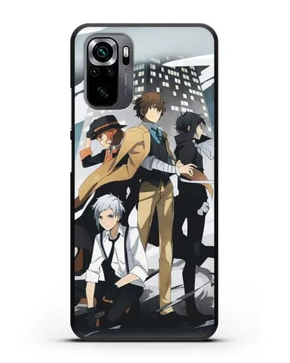 Чехол аниме Великий из бродячих псов изображение с персонажами детективного агентства силиконовый для Xiaomi Poco M5s