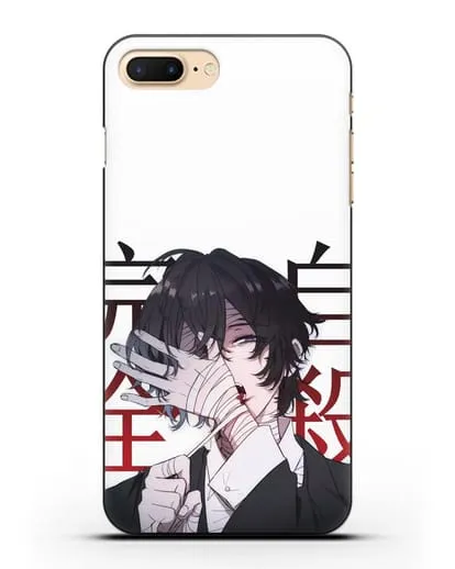 Чехол аниме Великий из бродячих псов Дадзай Осаму депрессия арт силиконовый для iPhone 7 Plus