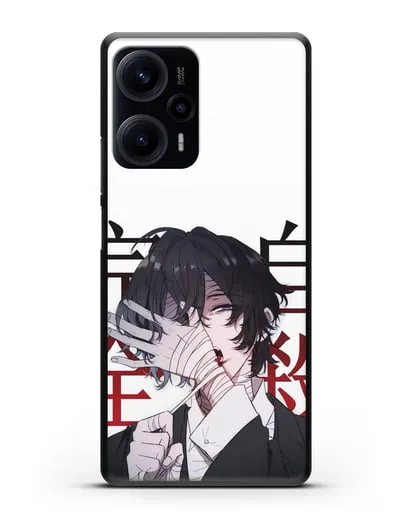 Чехол аниме Великий из бродячих псов Дадзай Осаму депрессия арт силиконовый для Xiaomi Poco F5