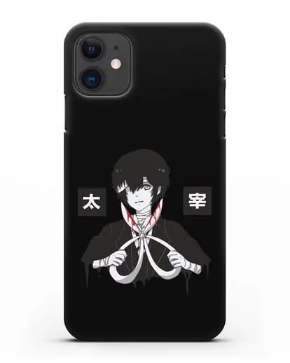 Чехол аниме Великий из бродячих псов Дадзай Осаму картинка силиконовый для iPhone 11