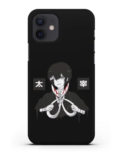 Чехол аниме Великий из бродячих псов Дадзай Осаму картинка силиконовый для iPhone 12