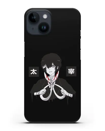 Чехол аниме Великий из бродячих псов Дадзай Осаму картинка силиконовый для iPhone 14