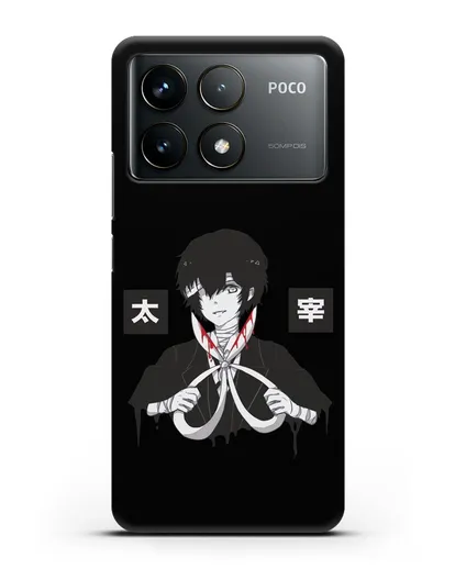 Чехол аниме Великий из бродячих псов Дадзай Осаму картинка силиконовый для Xiaomi Poco F6 Pro