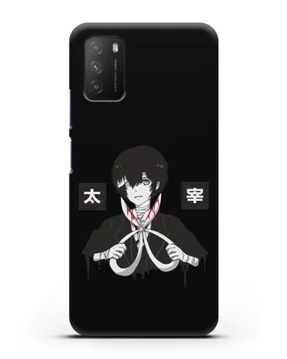 Чехол аниме Великий из бродячих псов Дадзай Осаму картинка силиконовый для Xiaomi Poco M3