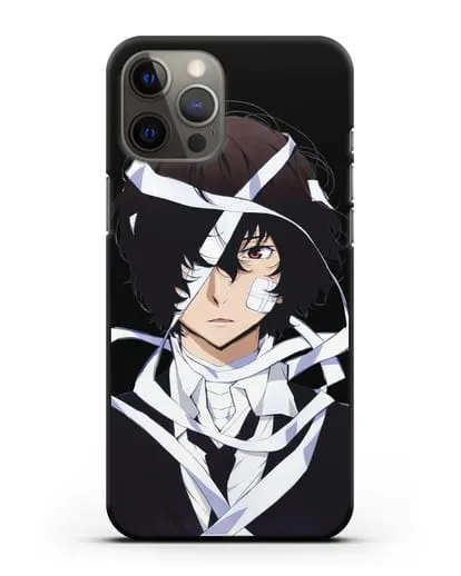 Чехол аниме Великий из бродячих псов Дадзай Осаму арт силиконовый для iPhone 12 Pro Max