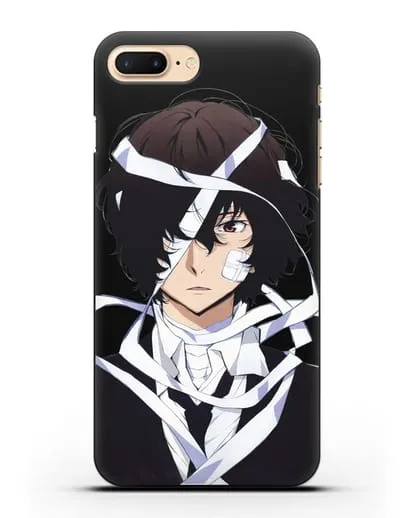 Чехол аниме Великий из бродячих псов Дадзай Осаму арт силиконовый для iPhone 7 Plus
