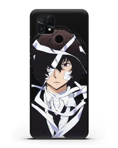 Чехол аниме Великий из бродячих псов Дадзай Осаму арт силиконовый для Xiaomi Poco C40
