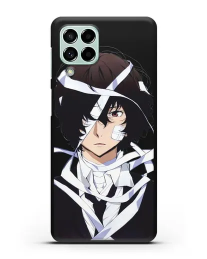 Чехол аниме Великий из бродячих псов Дадзай Осаму арт силиконовый для Samsung Galaxy M53 [SM-M536]