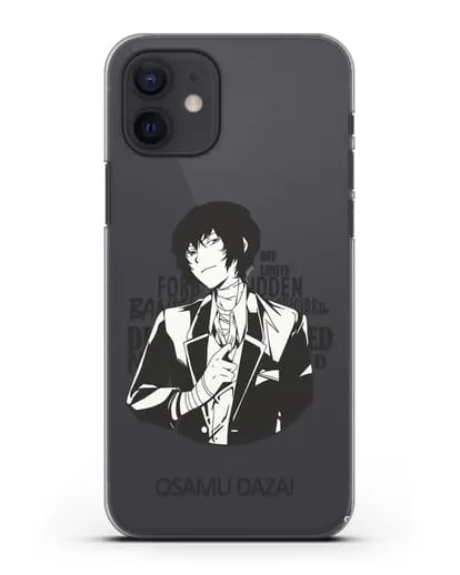 Чехол аниме Великий из бродячих псов Дадзай Бсд силиконовый для iPhone 12