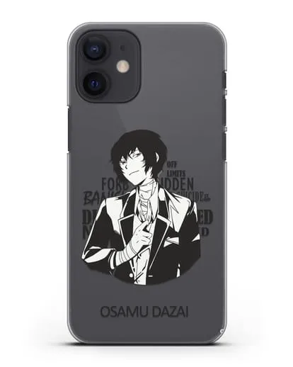 Чехол аниме Великий из бродячих псов Дадзай Бсд силиконовый для iPhone 12 mini