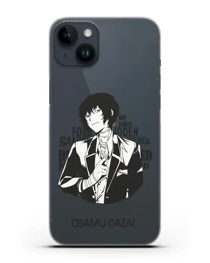 Чехол аниме Великий из бродячих псов Дадзай Бсд силиконовый для iPhone 14 Plus