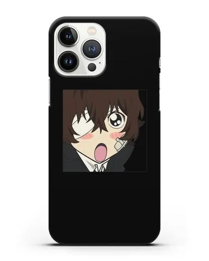 Чехол аниме Великий из бродячих псов Дадзай Осаму силиконовый для iPhone 13 Pro Max