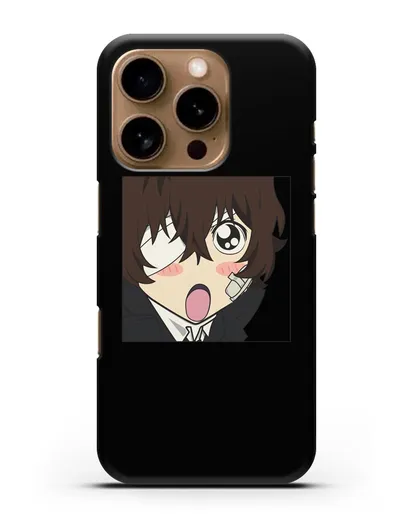 Чехол аниме Великий из бродячих псов Дадзай Осаму силиконовый для iPhone 16 Pro